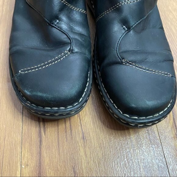 Josef Seibel Slip‎ on Black Shoes Sz 8 - Picture 5 of 12